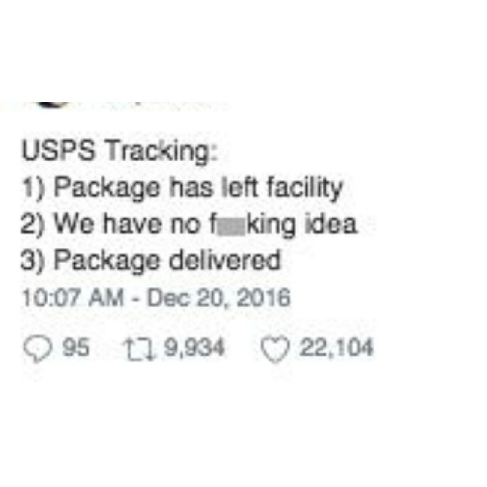Waiting on your Posh package like..